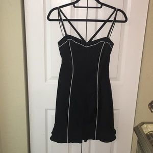 Guess brand sexy strap dress in black size 7